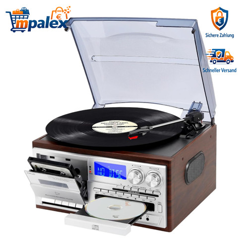 1 plattenspieler - 9-in-1,