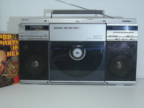 Sharp 2500h boombox radio - vz,