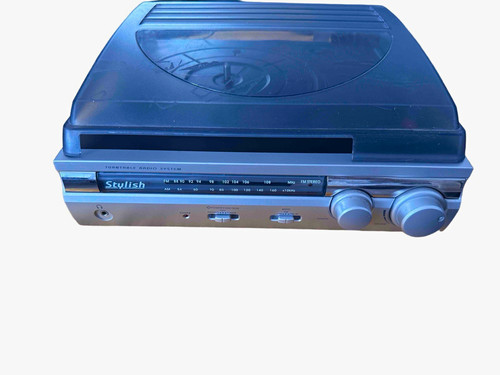 Stylish turntable radio - stylish, system