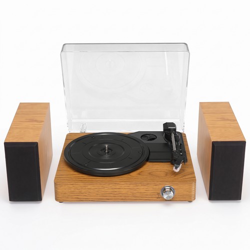 Plattenspieler nostalgie holz - nostalgie,
