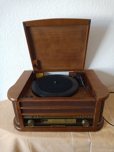 Retro radio plattenspieler - retro,