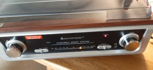 Soundmaster turntable radio - soundmaster,